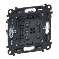 Legrand Valena Мех IN'MATIC Светорегулятор кнопочный для балластов 1-10В с нейтралью.Безвин. заж.