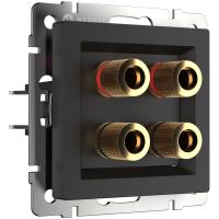 Акустическая розетка (черный матовый) W1185008 Акустическая розетка (черный матовый) W1185008