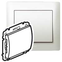 Legrand Galea Life Жемчуг Накладка заглушки с суппортом