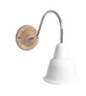 BIRONI Кампана Настенный светильник 1 плафон, белый, хром 30/10