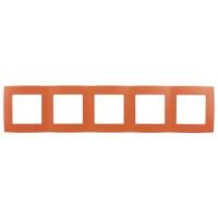 ЭРА 12-5005-22 Оранжевый Рамка на 5 постов, 12