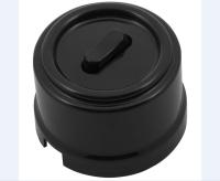 BIRONI Лизетта Пластик Коричневый Выключатель перекрестный 1-кл (клавишный)