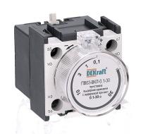 DEKraft Приставка выд. врем. с задерж. при вкл. 0.1-30сек. 1з+1р ПВ-03 DEKraft Приставка выд. врем. с задерж. при вкл. 0.1-30сек. 1з+1р ПВ-03