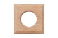 BIRONI Шедель Бук Натурэль Рамка 1-ая Форма квадрат (скрытый монтаж)