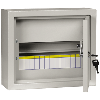 IEK TITAN 3 Корпус металлический ЩРн-9 (265х310х120мм) IP31