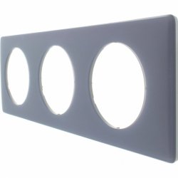 Legrand Celiane2 Перкаль фиолетовая Рамка 3-ая (2+2+2 мод)