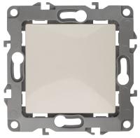 ЭРА 12-1111-02 Слоновая кость Кнопка, 10АХ-250В, 12