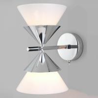 Настенный светильник с плафонами 70138/2 хром Eurosvet Rylee Настенный светильник с плафонами 70138/2 хром Eurosvet Rylee