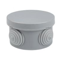 EKF PROxima Коробка распаячная КМР-040-039 с крышкой наружная (85х40) 4 мембранных ввода IP54 розничный стикер