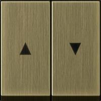 Gira S-55 Бронза Клавиша 2-ая жалюзийная