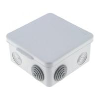 EKF PROxima Коробка распределительная КМР-030-014 с крышкой (100х100х50), 10 мембр. вводов IP55