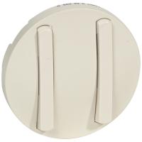 Legrand Celiane2 Бежевый Клавиша 2-ая для бесшумного выключателя с подсветкой