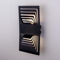 Настенный светодиодный светильник Onda LED MRL LED 1025 чёрный Elektrostandard Onda a051818