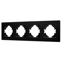 Arlight Рамка пластиковая FRM-PERIO-PL-4-BK (-)