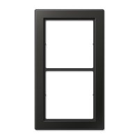 JUNG FD Design Антарцит (лакированный алюминий) Рамка 2-ая