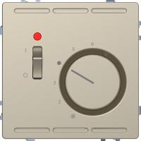 SE Merten D-Life Сахара Терморегулятор с центральной платой с выключателем 24В