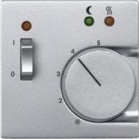 JUNG A 500 Алюминий Накладка регулятора теплого пола (мех.FTR231U)