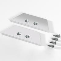 Комплект заглушек для накладного алюминиевого профиля светодиодной ленты (1 пара) ZL-2-ALP022 Elektrostandard ZLL a066622 Комплект заглушек для накладного алюминиевого профиля светодиодной ленты (1 пара) ZL-2-ALP022 Elektrostandard ZLL a066622