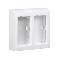 Simon Connect Белая Коробка Cima Pro в сборе для наружного монтажа на 2 Cima-модуля