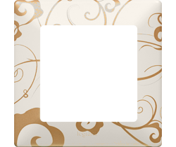 Legrand Valena LIFE Ампир бежевый Рамка 1-ая