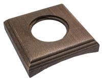 BIRONI Шедель Бук Винтаж Рамка 1-ая на бревно 240мм (скрытый монтаж)