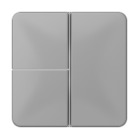 JUNG 3-клавишная накладка для пульта КNX, серая, для серии СD