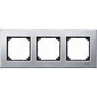 SE Merten SM M-Elegance Платина серебро Рамка 3-ая