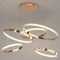 Умный подвесной светильник 90275/5 медный Eurosvet Posh