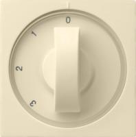 Gira S-55 Крем глянц Накладка с ручкой для трехступенчатого переключателя