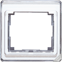 JUNG SL 500 Серебро Рамка 1-ая