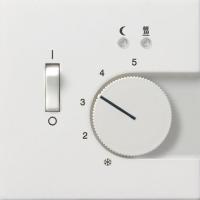 Gira F100 Бел глянц накладка для регулятора температуры пола