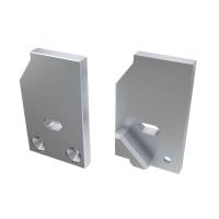 Arlight Заглушка для ALM-GLASS-10 левая с отверстием (Металл)