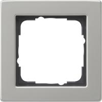 Gira E2 Сталь Рамка 1-ая