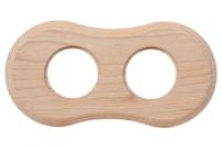 BIRONI Шедель Бук Натурэль Рамка 2-ая Форма восьмерка (скрытый монтаж)