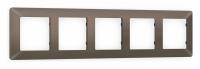 Рамка ALFA Line (Темная бронза матовый) 5-ая AF110635