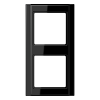 JUNG A 500 Черная Рамка 2-ая