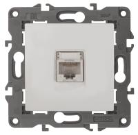 ЭРА 14-3107-01 Elegance Белый Розетка комп RJ45