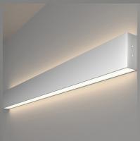 Линейный светодиодный накладной двусторонний светильник 78см 30Вт 4200К матовое серебро 101-100-40-78 Elektrostandard Grand a041478