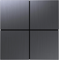 Donel Сенсорный кнопочный модуль KNX, 4/8 группы, серый, DPL4367TG