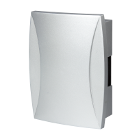 Zamel Звонок "БИМ-БАМ", проводной, эл.-механич., 220 В, серебристый, 85 дБ