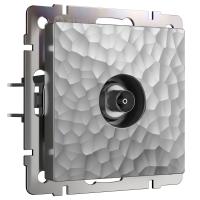 ТВ-розетка оконечная (Hammaer серебряный) W1283006