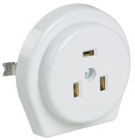 IEK РПпл11-01-Ст Розетка разборная для плиты с з/к с/у 32А белая