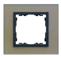 Simon 82 Nature Медь/Графит/Стекло Рамка 4-ая