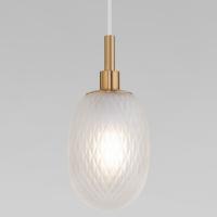 Подвесной светильник со стеклянным плафоном 50266/1 прозрачный Eurosvet Pineapple