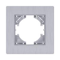 Рамка 1-постовая, серый Kollinger Eleganz Plex EP1GY