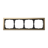 Systeme Electric ArtGallery Pure Металл Латунь Рамка 4-ая