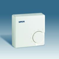 Simon 75 Мех Слоновая кость Термостат упр. сист. отопления, накл.монтаж,10А(4А), 250В, 5-30град