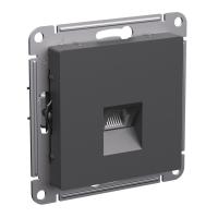 Systeme Electric AtlasDesign Базальт Розетка компьютерная RJ45, кат. 6A, механизм