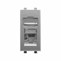 DKC Avanti Закаленная сталь Компьютерная розетка RJ-45  категория  5е экранированная 1 модуль