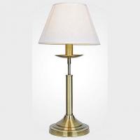 Настольная лампа с абажуром 01010/1 античная бронза Eurosvet Hotel